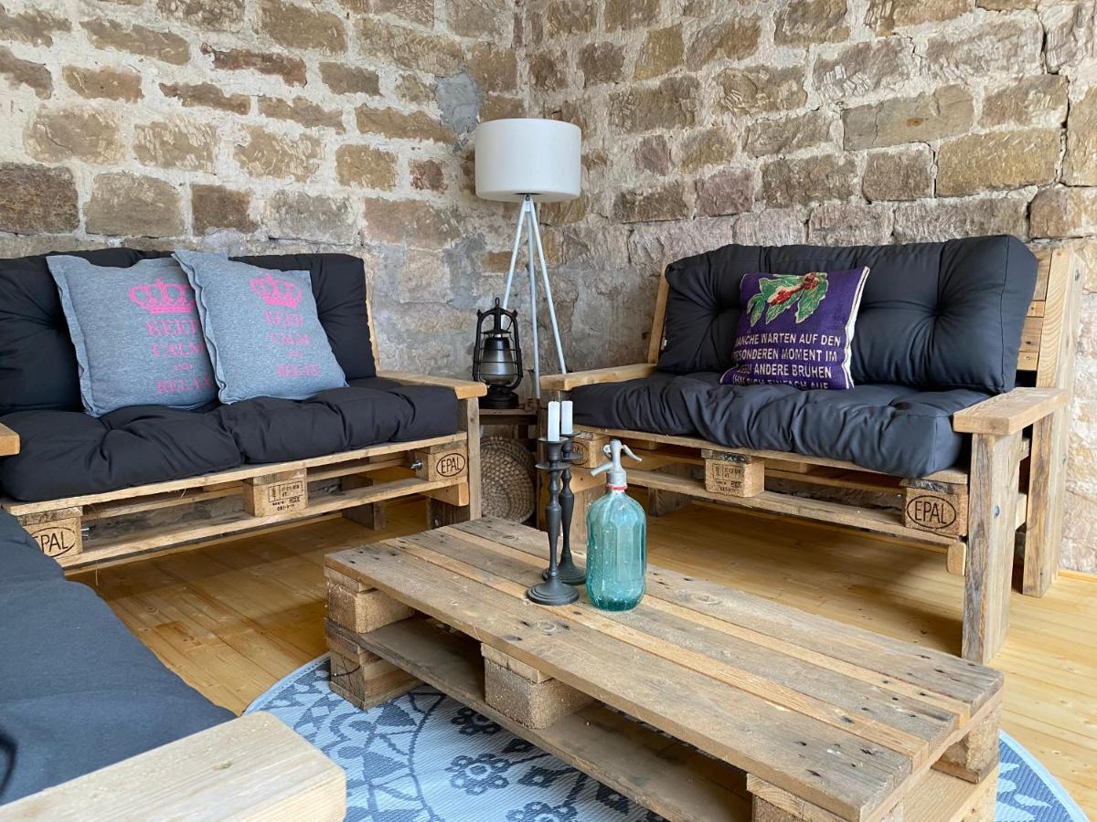 Gaestehaus Sellemols Ferienwohnung Korbmacher Heuchelheim-Klingen Esterno foto